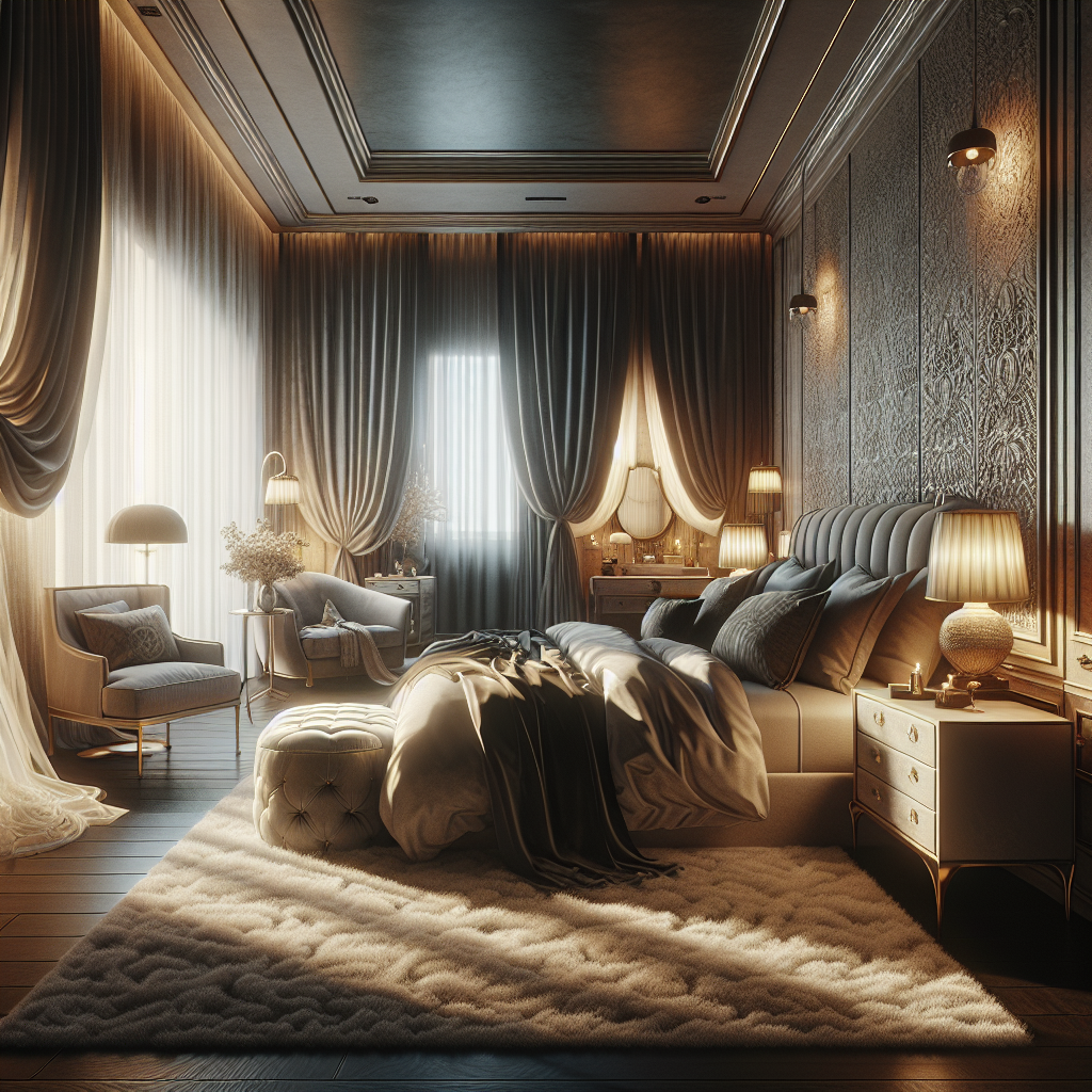 AI-generated image for: a realistic image of a bedroom, cinematic